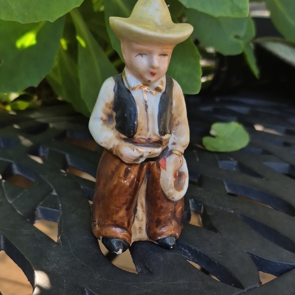 Vintage Cowboy Figurine